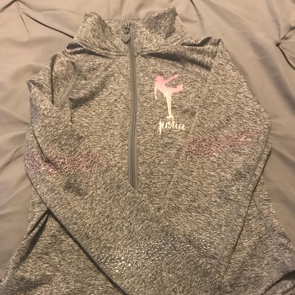 Justice ice skating jacket
